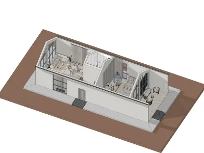 Tiny House 02 3D model