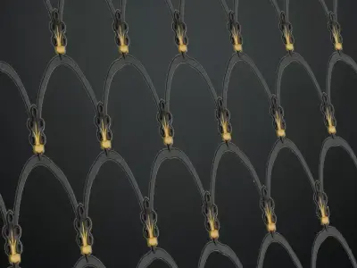 Full Opaque Glass Pattern Transparent PBR Seamless Texture