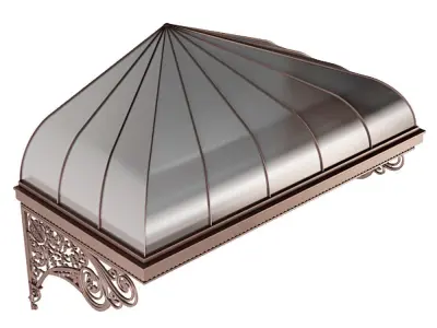 Glass visor 4 3D model 3D model