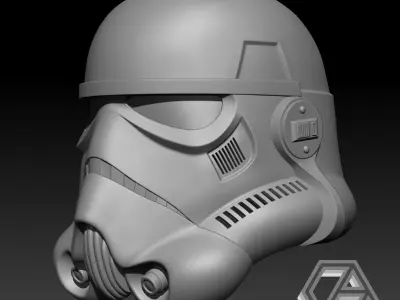 Star wars - Stormtrooper Helmet 3D print model