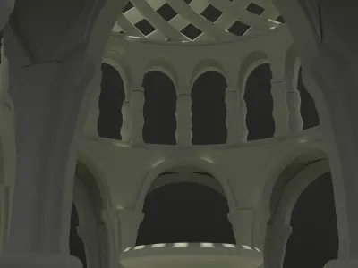 Rivendell Meeting Room Building 3D print model