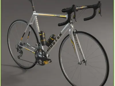  Realistic Male Cyclist 