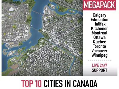 Top 10 Cities in Canada MEGAPACK