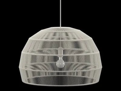 Marina Dome Ceiling Pendant 3D model