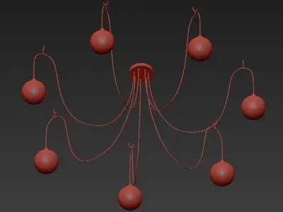 DRAPE HOOK 7 3D model