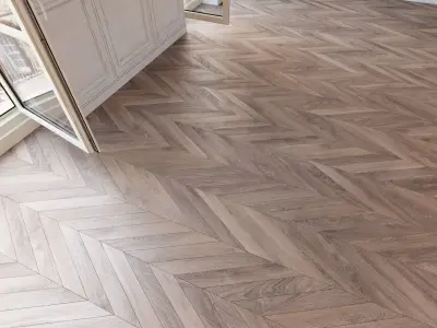 Herringbone parquet 36 WITHOUT PLUGINS 3D model