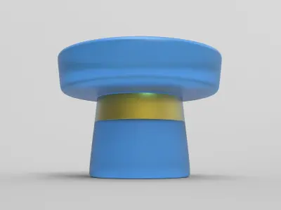 Zampu Center Table Low-poly 3D model