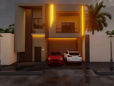 small house 3D model