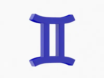 Zodiac Symbols - Full 3D model