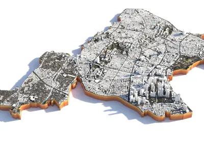 Shinjuku Japan 3D model