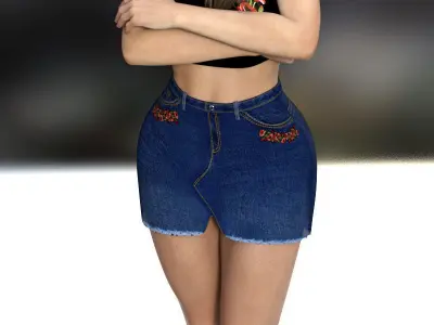 Emily for Genesis 8 Female 3D model