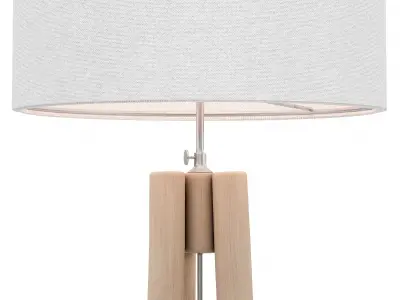 Lucelia floor lamp Low-poly 3D model