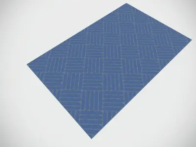 Floor Mat Low-poly 3D model