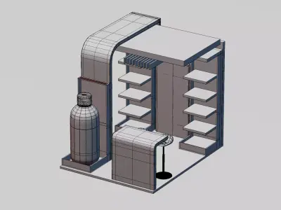 Exhibition Booth 3D model