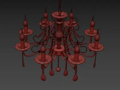 Chandelier Medea E 1 1 8 GM  3D model