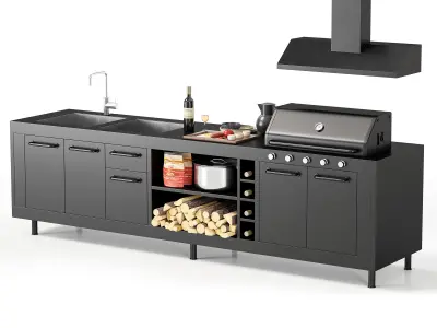 Barbecue 21 3D model