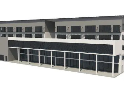 Building 6 3D model