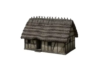 Medieval Houses Pack Free 3D model