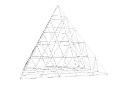 Pyramid object 3D model