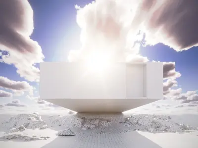 Exterior Scene - ready environment  for your architecture 3D model