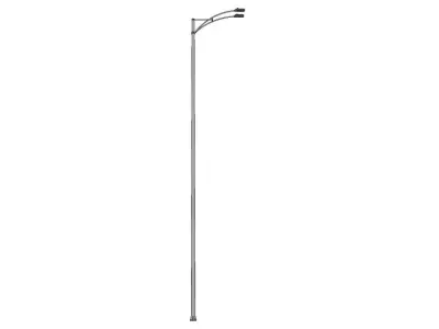 Lamp Post - Light Pole - Light Post - Street Light 26 3D model