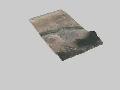 Albuquerque City Low-poly 3D model