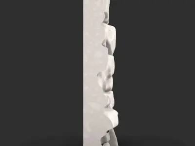 Stone Wall Cap Piece Module 3D print model purchase