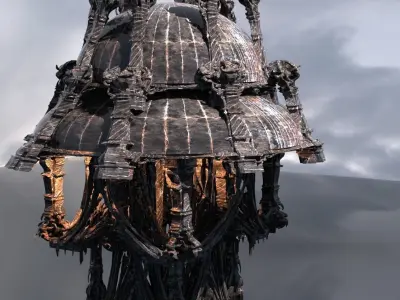 Ancient Greater dome 3D model