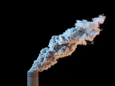 Chimney Smoke VDB 20s sequence 3D model