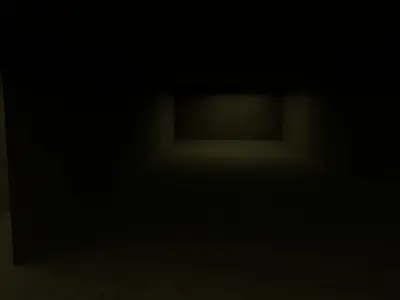 Corridors room Free low-poly 3D model