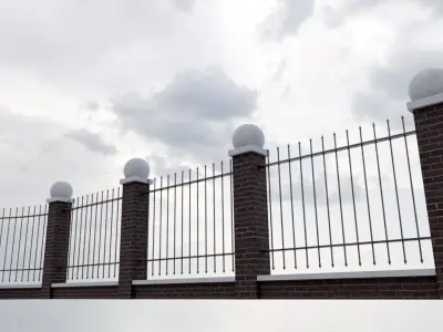 Modular Wall Low-poly 3D model