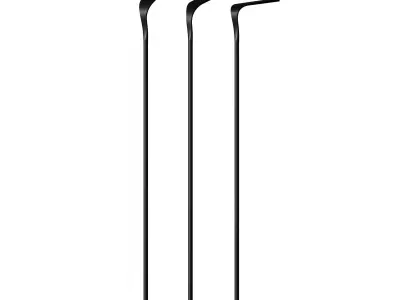 Street park lamp 3D model