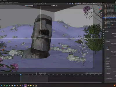 Moai Stone Statu aka sigma 3D model