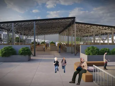 BAZAAR design of steel structure for building 3D model