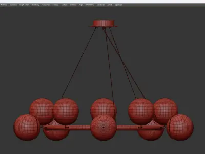 CHEER Low-poly 3D model