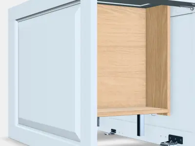 TANNFORSEN Wash-stand with drawers 4 Low-poly 3D model