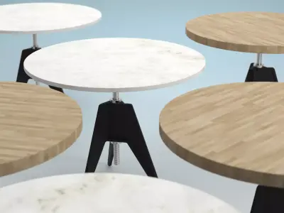 Screw Table 3D model