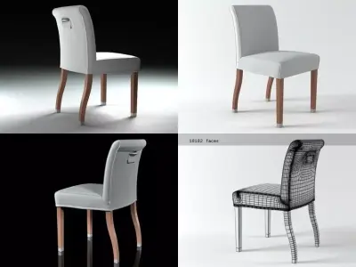 Linda chair 3D model