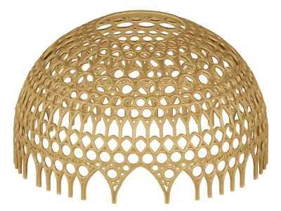 3D Print Ready Expo 2020 Dubai Al Wasl Plaza 3D model