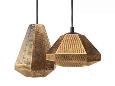 The Diamonte Pendant Lamp 3D model