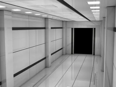 Apartment Corridor 3D model order