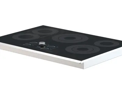 Samsung 30 Inch Electric Cooktop with Sync Elements 3D model