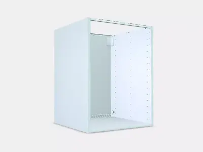 METOD Base cabinet for built-in oven-sink Low-poly 3D model