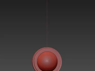 Infinity Modern Pendant 3D model
