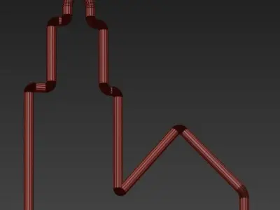 Loft Pendant lamps 3D model
