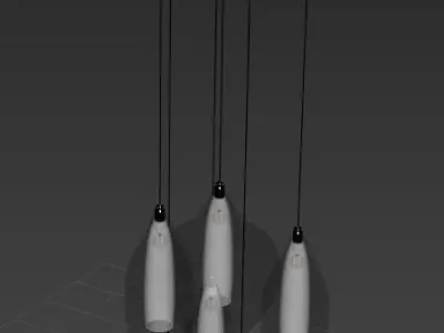 KUZCO Lighting Victoria MP3006 Pendant Light 3D model