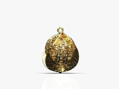 Light Earrings 3D print model