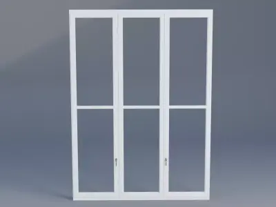 Window Low-poly 3D model