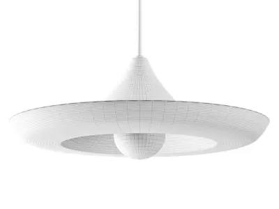 Curl Pendant Lamp Nuskool - Hanging lamp 3D model
