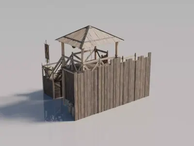 Nordic House 3 3D model